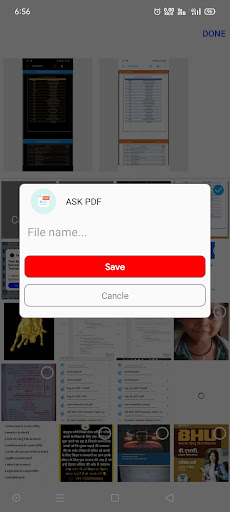 ASK PDF Viewer, Convertor Screen 2