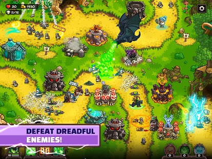 Екранна снимка на играта Kingdom Rush Vengeance TD