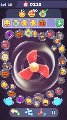 Emoji Bubble Match3のおすすめ画像4
