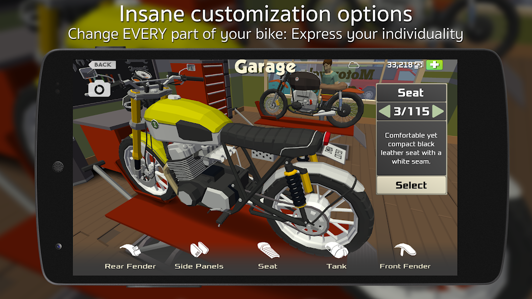 Cafe Racer 112.08 APK + Мод (Unlimited money) за Android