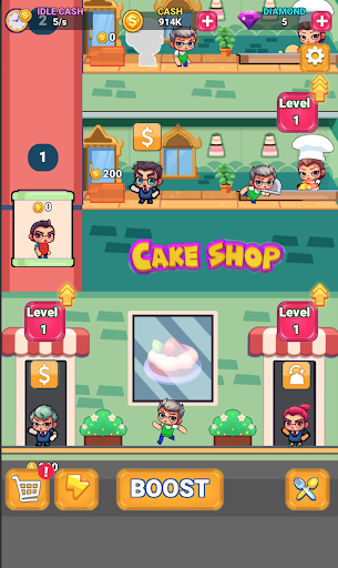 Idle Cake shop Empire Screen 3