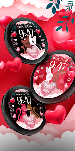 Cute Valentines Day - Watch Screen 2