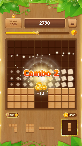 Block Puzzle Wood – Easymood Screen 3