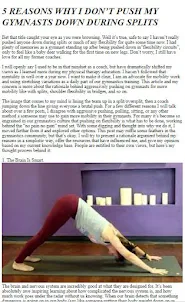 How To Do Gymnastics Splits