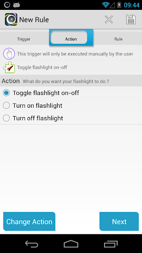 AutomateIt Flashlight Plugin