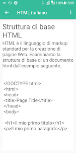 HTML Italiano