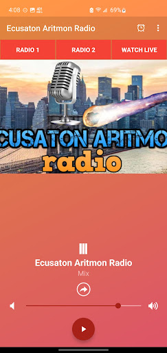 Android application Ecusaton Radio screenshort