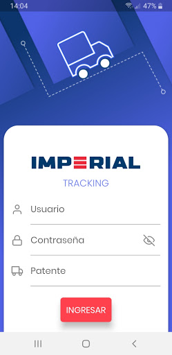 Android application Tracking Imperial screenshort