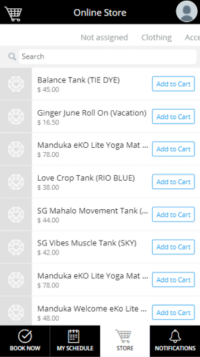 Union Yoga Co Screen 3