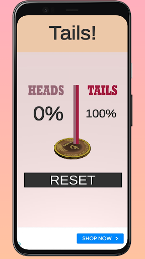 Coin Toss Ind - Head or Tails Screen 2