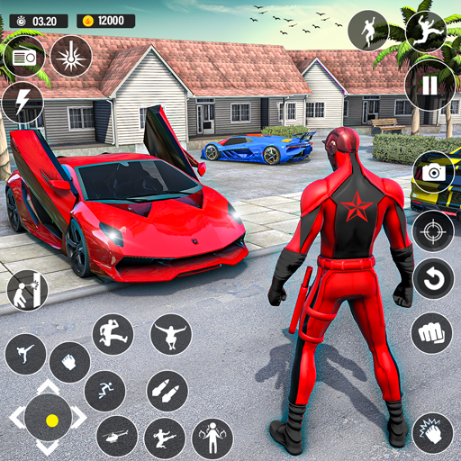 Superhero Spider Games Offline logo