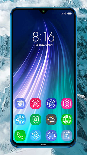 Android application Theme for Xiaomi Redmi Note 8 screenshort