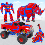 Cover Image of Download Rhino Robot Truck Robot Car 44 APK