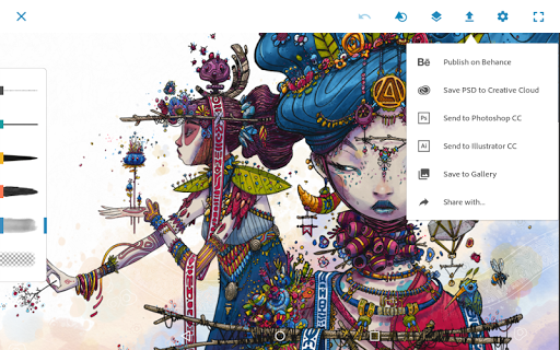 Adobe Photoshop Sketch 2.2.308 APK screenshots 12