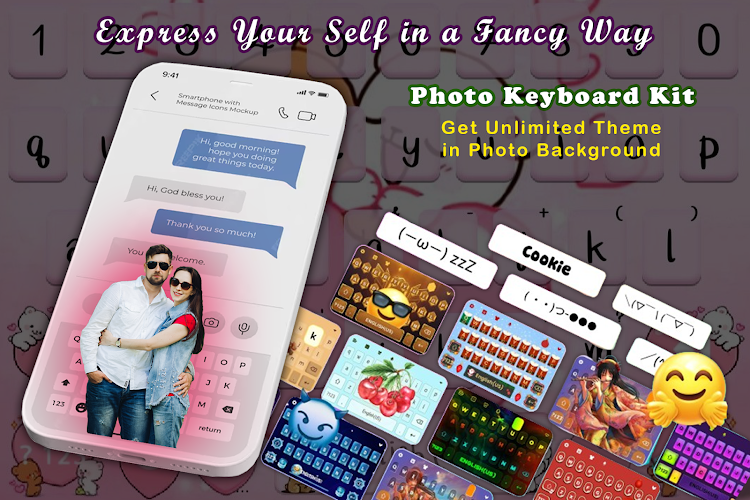 Photo Keyboard Themes & Fonts - 1.3 - (Android)
