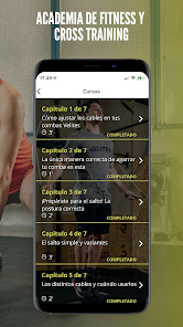 Captura 2 Velites WOD Training android