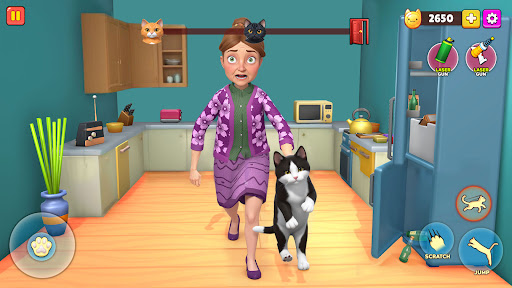 Mad Gran & Naughty Cat Prank 3