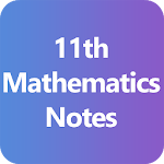 11th Maths Notes- Class 11 Apk