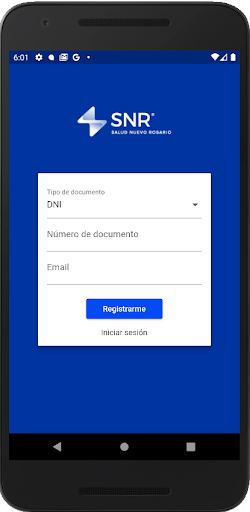 SALUD ROSARIO APP Screen 2