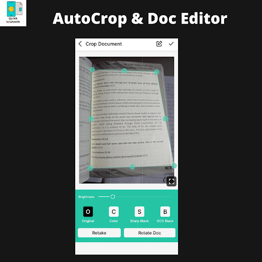 Qlink Scanner - Scan Pdf & Doc Screen 3