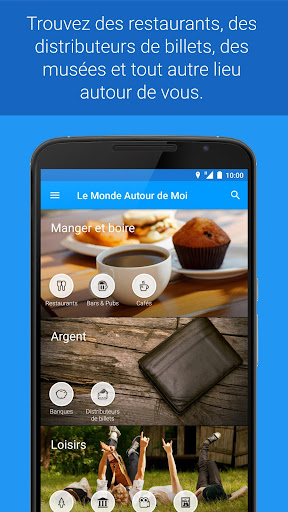 Aperçu de l'application