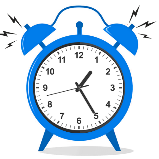 Alarm clock for deep sleepers logo