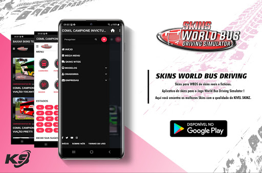 Android application Skins World Bus Driving : ks screenshort