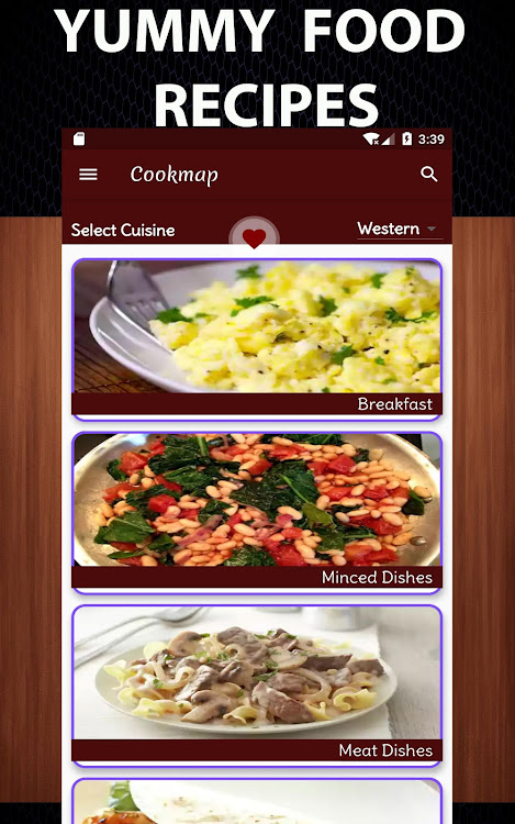 Continental food recipes app - 2.0.6 - (Android)