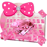 Pink Diamond Bow keyboard icon