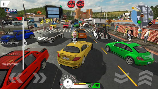 Code Triche Car Drivers Online: Fun City APK MOD Astuce 1