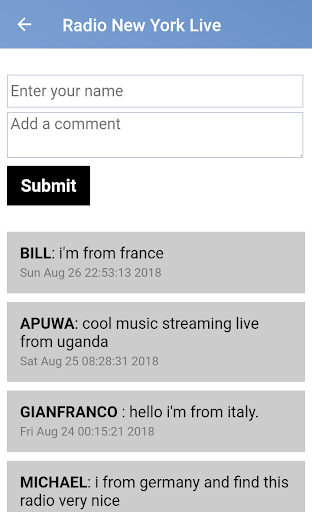 Radio New York Live Screen 3
