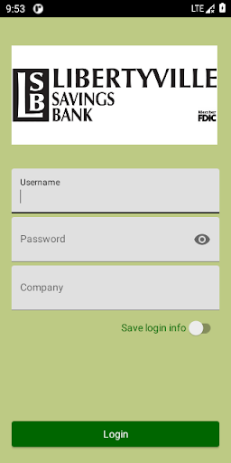 Android application LSB Mobile RDC screenshort