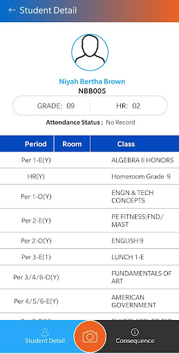 SwipeK12 Mobile Administrator Screen 2