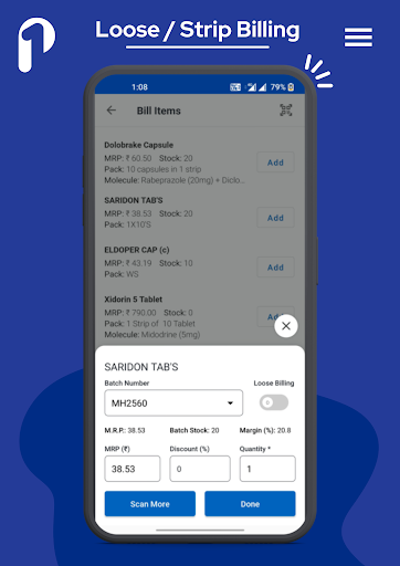 1Pharmacy - Retailer Screen 3