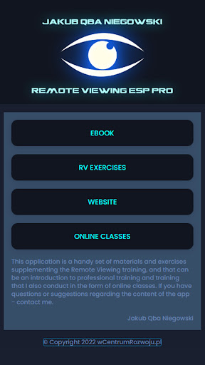 REMOTE VIEWING ESP PRO Screen 2