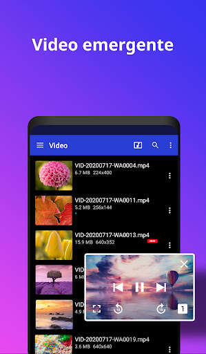 Reproductor de Video Universal Captura de Pantalla de la Aplicación Android 3