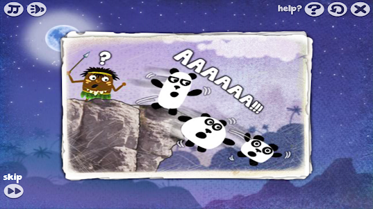 3 Pandas Night Adventure