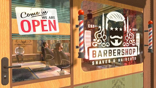 Barber Shop Hair Cut Salon 3D Unknown