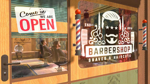 Captura 1 Barber Shop Hair Cut Salon 3D android