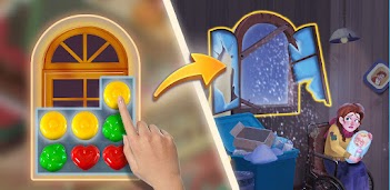 पीसी पर मुफ्त में Candy Manor - Home Design खेलें, यह कैसे काम करता है!