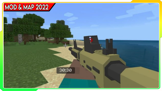 3D Actual Guns and Weapon MCPE