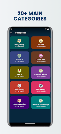General Knowledge Quiz Screen 2