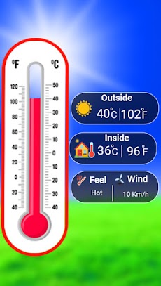 温度計室温-デジタル温度計のおすすめ画像1