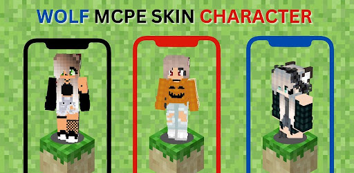 Android application Wolf Skins for MCPE screenshort