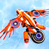 Indian Flying Bike Driver Game icon