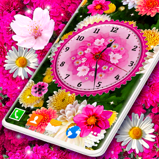 Flower Blossoms Spring Clock - Apps on Google Play