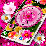 Flower Blossoms Spring Clock icon