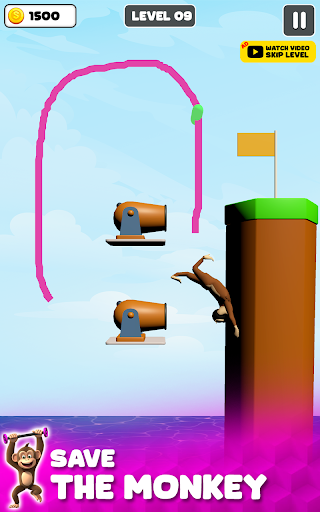 Draw Flights Line Puzzle Game Screen 2