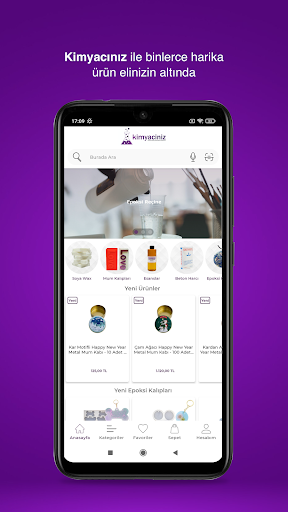 Android application Kimyaciniz screenshort