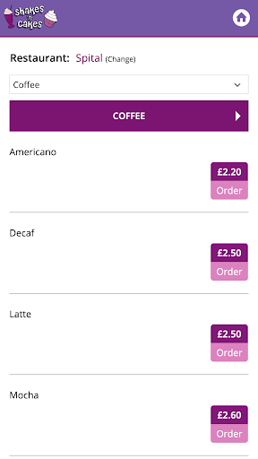 Shakes N Cakes Screen 2
